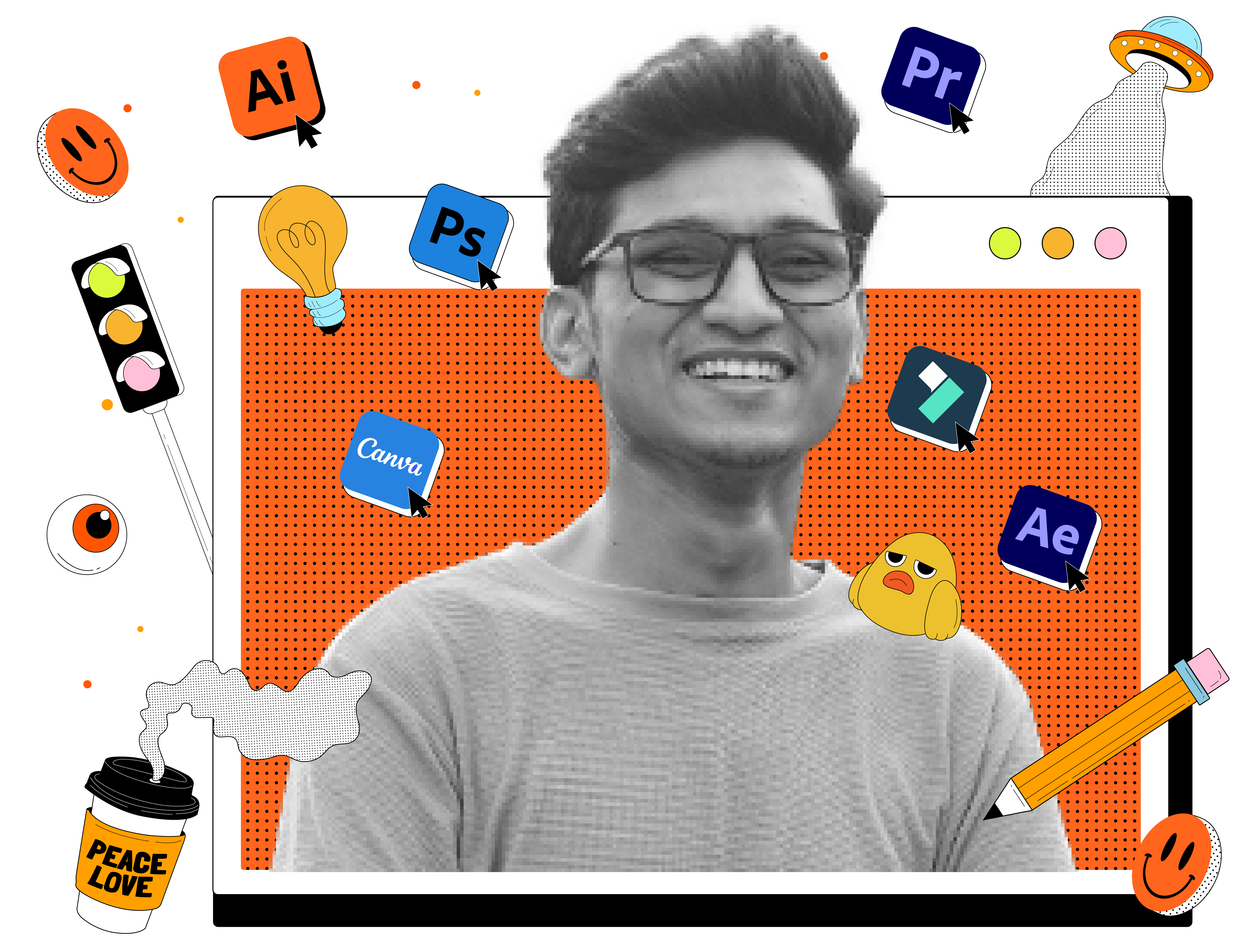 Annie, the blonde, dressed in a green hoodie with a smile on her face